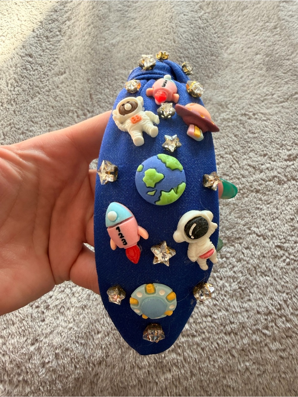 Space Embellished Headband